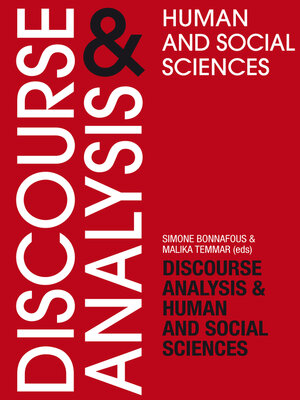 cover image of Discourse Analysis and Human and Social Sciences